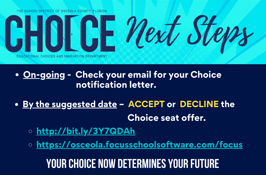 Choice Next Steps